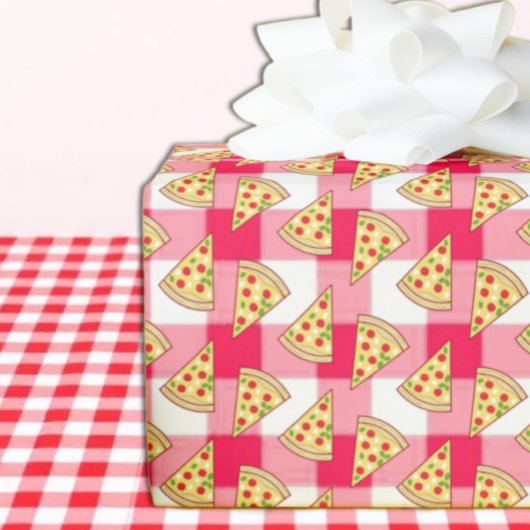 Pizza Feestje Kinderverjaardag Cadeaupapier