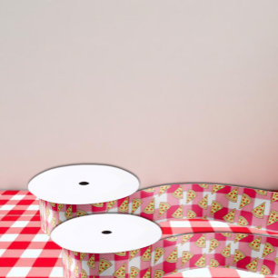 Pizza Feestje Kinderverjaardag Satijnen Lint