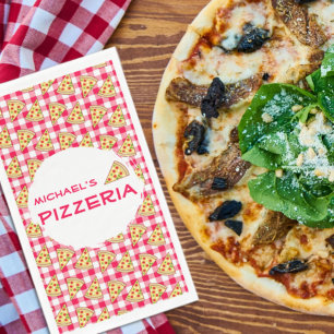 Pizza Feestje Kinderverjaardag Servet