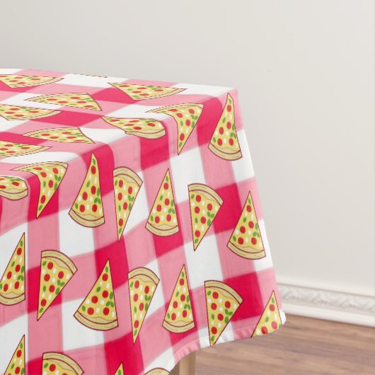 Pizza Feestje Kinderverjaardag Tafelkleed (Voorbeeld)