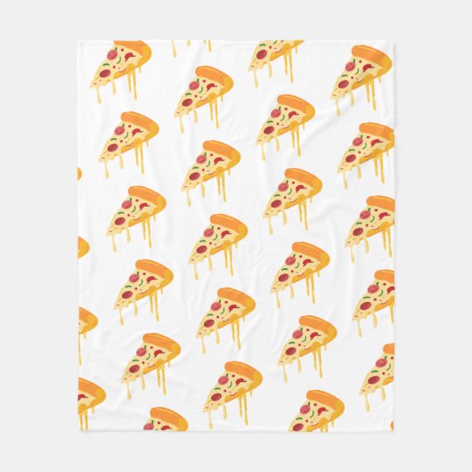 Pizza Fleece Blanket (Voorkant)