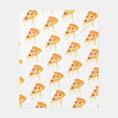 Pizza Fleece Blanket Deken (Voorkant)