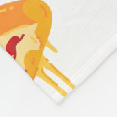 Pizza Fleece Blanket Deken (Hoek)