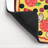 Pizza Food Clipart Icon Pepperoni Cheese Muismat (Hoek)