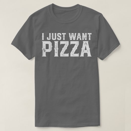 Pizza Foodie T-shirt (Design voorkant)