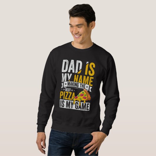 Pizza for Dad Humor for Father's Day 1 Trui (Voorkant volledig)