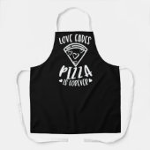 PIZZA FOREVER KITCHEN APRON SCHORT (Voorkant)