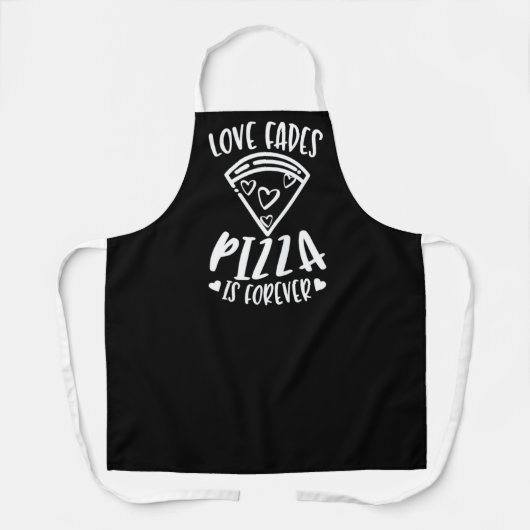 PIZZA FOREVER KITCHEN APRON  SCHORT (Voorkant)