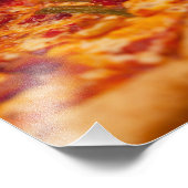 Pizza foto afdruk (Hoek)