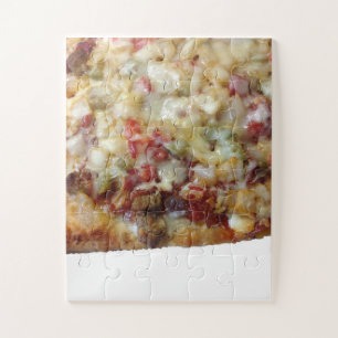 Pizza Foto Legpuzzel Grote Stukken