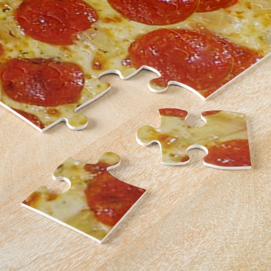 Pizza Foto Puzzle Legpuzzel (Zijkant)