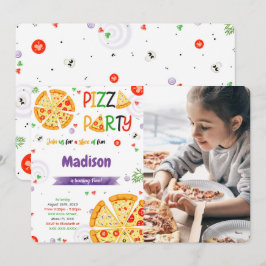 Pizza Foto uitnodiging