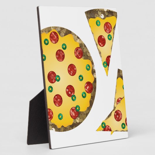 pizza fotoplaat (Zijkant)