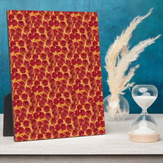 pizza fotoplaat (Zijkant)