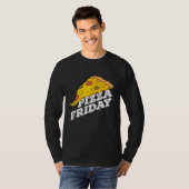 Pizza Friday Pizza T-shirt (Voorkant volledig)
