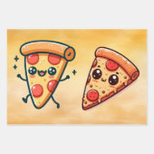 Pizza Fun Inpakpapier Vel (Voorkant 2)