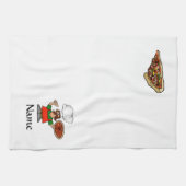 Pizza Fun Kitchen Towels aan te passen! Theedoek (Horizontaal)