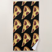PIZZA FUNNY UNIQUE Beach Towelks Strandlaken (Voorkant)