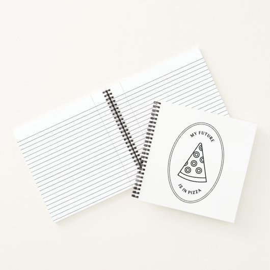 Pizza future notitieboek (Binnen)