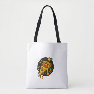 Pizza Galaxy - Kosmische Snij van Smaak Tote Bag