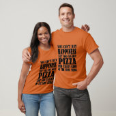 pizza=geluk t-shirt (Unisex)