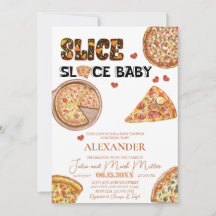 Pizza | Genderneutraal Baby shower