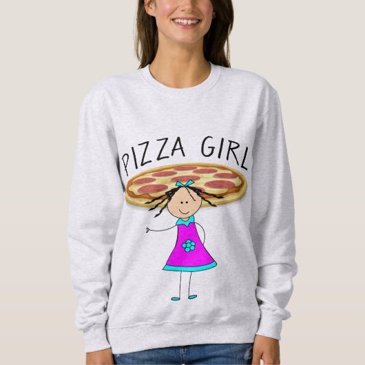 PIZZA GIRL T-shirts (Voorkant)