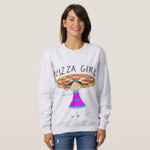 PIZZA GIRL T-shirts (Voorkant volledig)