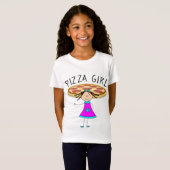 PIZZA GIRL T-shirts (Voorkant volledig)