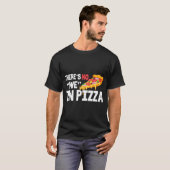 Pizza Grappig, we hebben geen pizza T-shirt (Voorkant volledig)