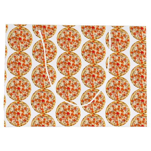 Pizza Groot Cadeauzakje (Achterkant)