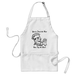 Pizza Guy Apron met Pizza Box Phrase Standaard Schort