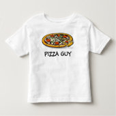 PIZZA GUY KINDER SHIRTS (Voorkant)