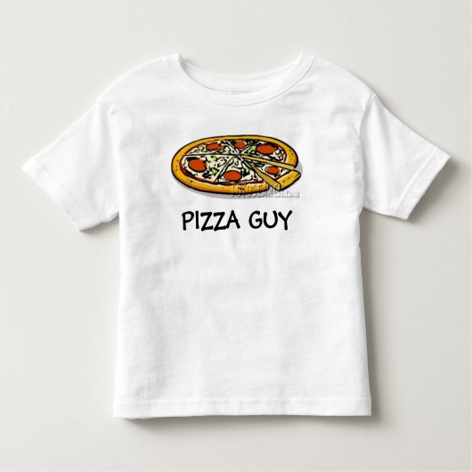 PIZZA GUY KINDER SHIRTS (Voorkant)