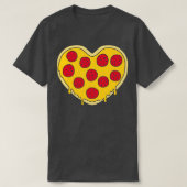 Pizza hart t-shirt (Design voorkant)