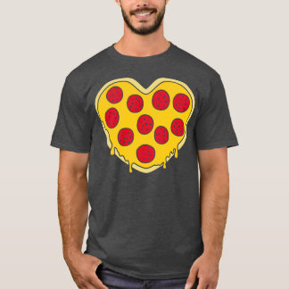 Pizza hart t-shirt