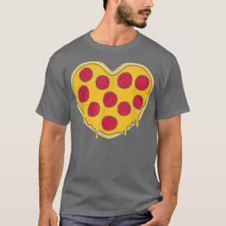 Pizza hart T-Shirt