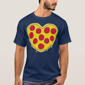 Pizza hart t-shirt