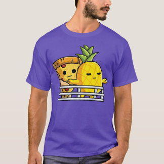 Pizza Hawaii-liefhebbers stellen Pineapple en Pizz T-shirt