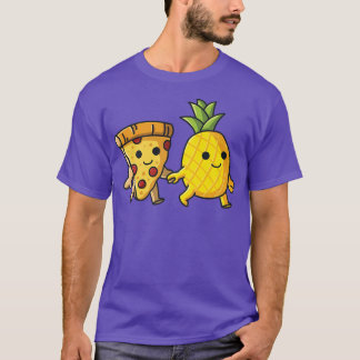 Pizza Hawaii Pineapple en Pizza liefde T-shirt