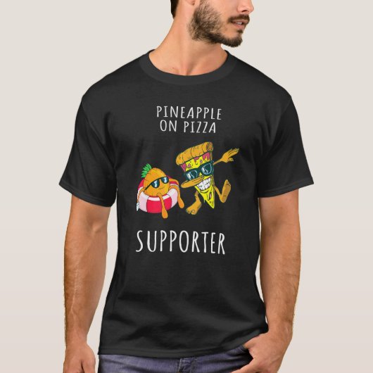 Pizza Hawaii Pineapple Pizza Food 11 T-shirt (Voorkant)