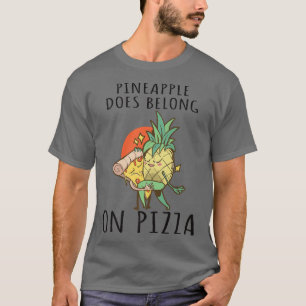 Pizza Hawaii Pineapple Pizza Food 695 T-shirt