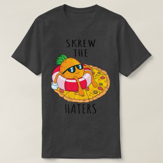 Pizza Hawaii Pineapple Pizza Food 699  T-shirt (Design voorkant)