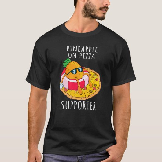 Pizza Hawaii Pineapple Pizza Food  9 T-shirt (Voorkant)