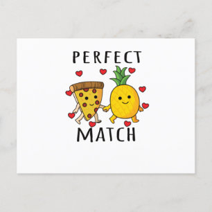 Pizza Hawaii Pineapple Pizza Food Briefkaart