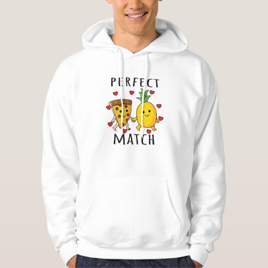 Pizza Hawaii Pineapple Pizza Food Hoodie (Voorkant)