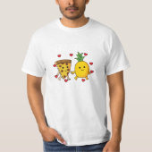 Pizza Hawaii Pineapple Pizza Food T-shirt (Voorkant)