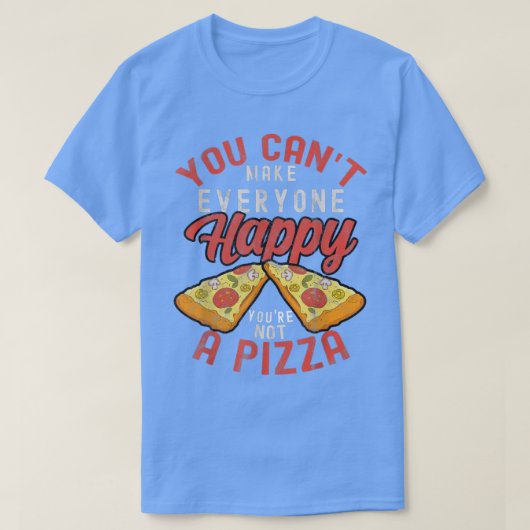 Pizza Hawaiian Margherita Meat Hoogste T-shirt (Design voorkant)