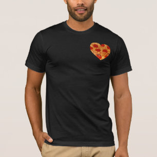 Pizza Heart Pocket T-Shirt