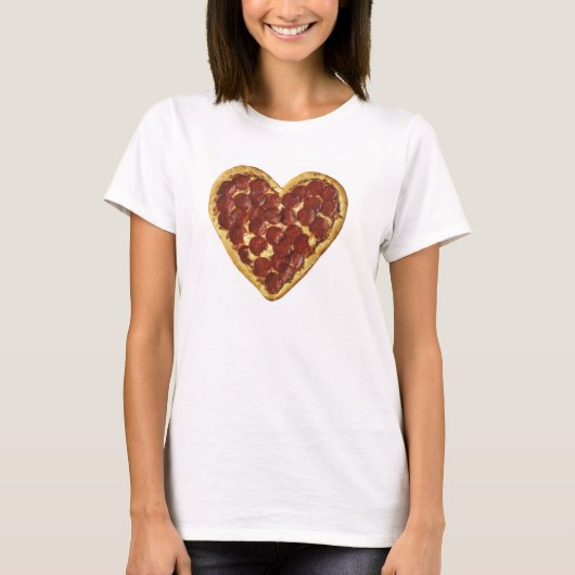 Pizza Heart t-shirt (Voorkant)